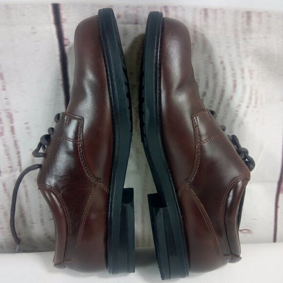 Nunn Bush Brown Leather Oxford Lace Up Dress Shoes main image 5